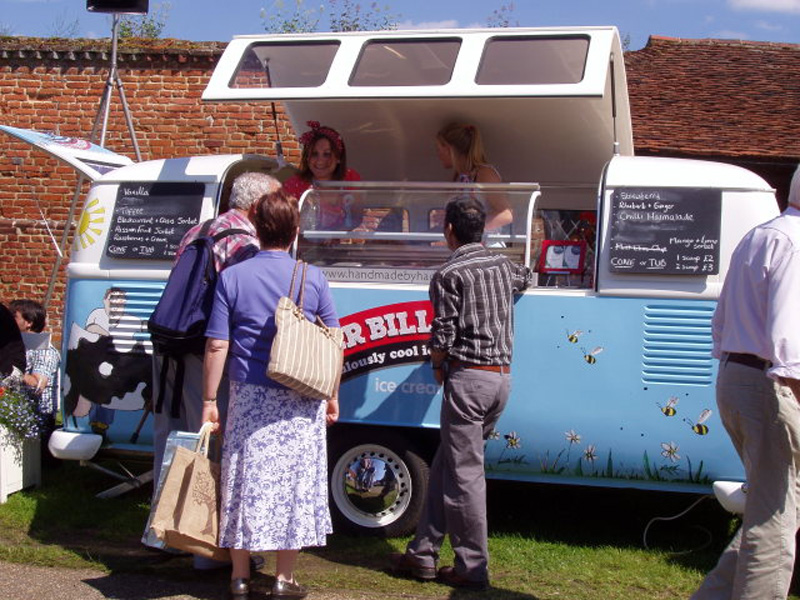 Ice cream tuck box